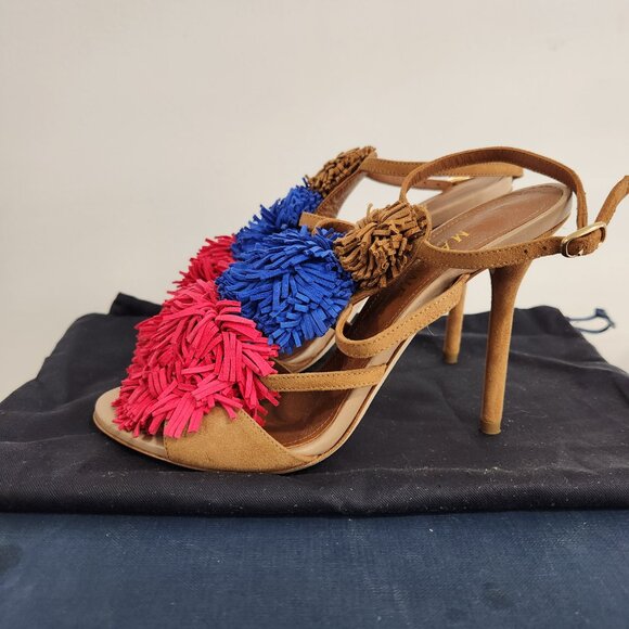 Malone Souliers pom pom heels - Picture 7 of 12
